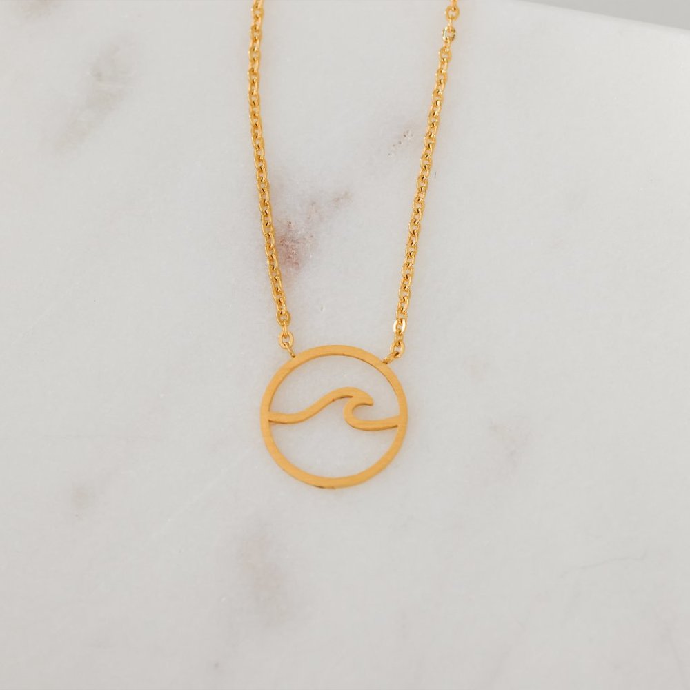 Ocean Wave Necklace